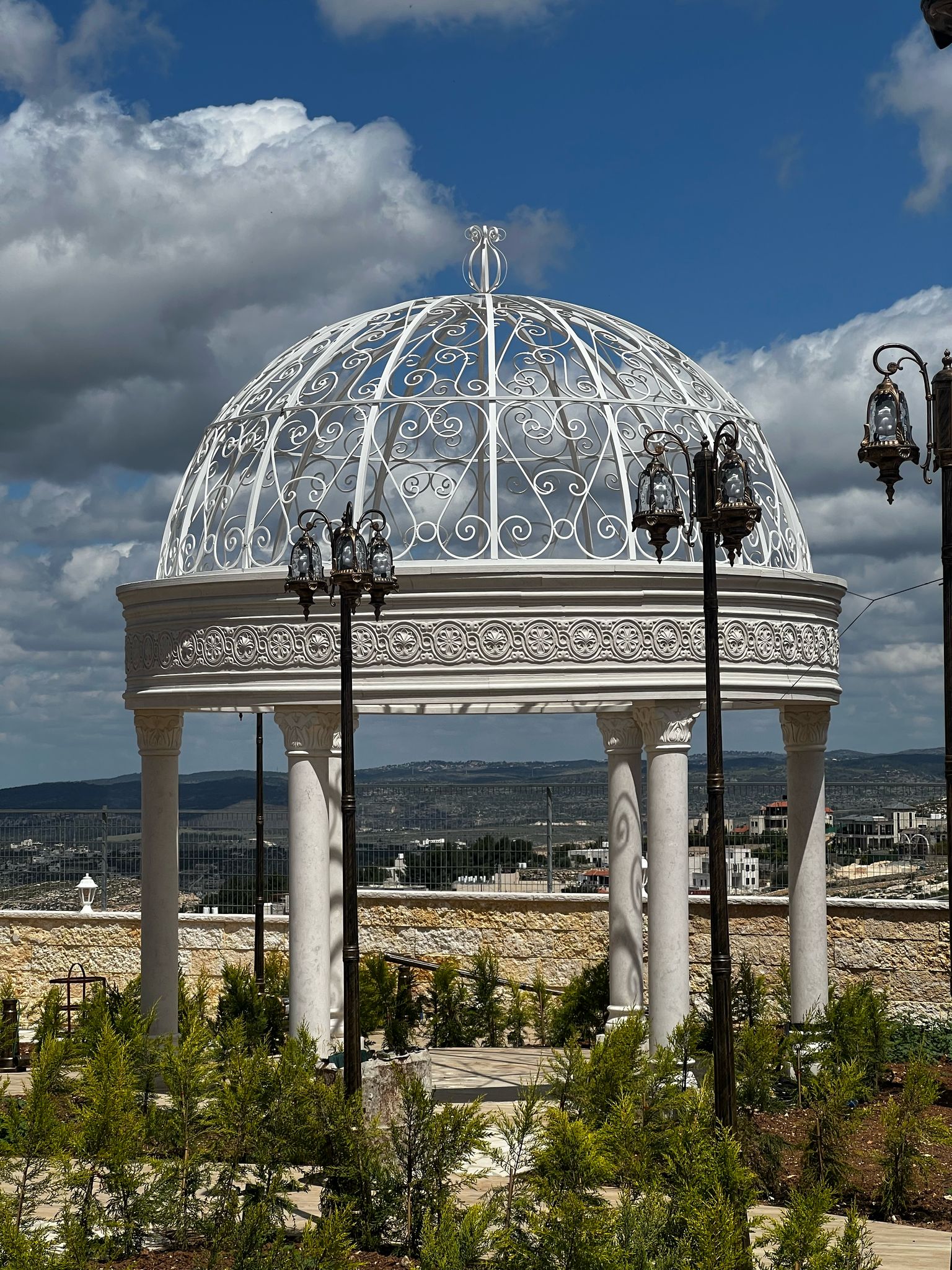 CNC Stone Gazebo
