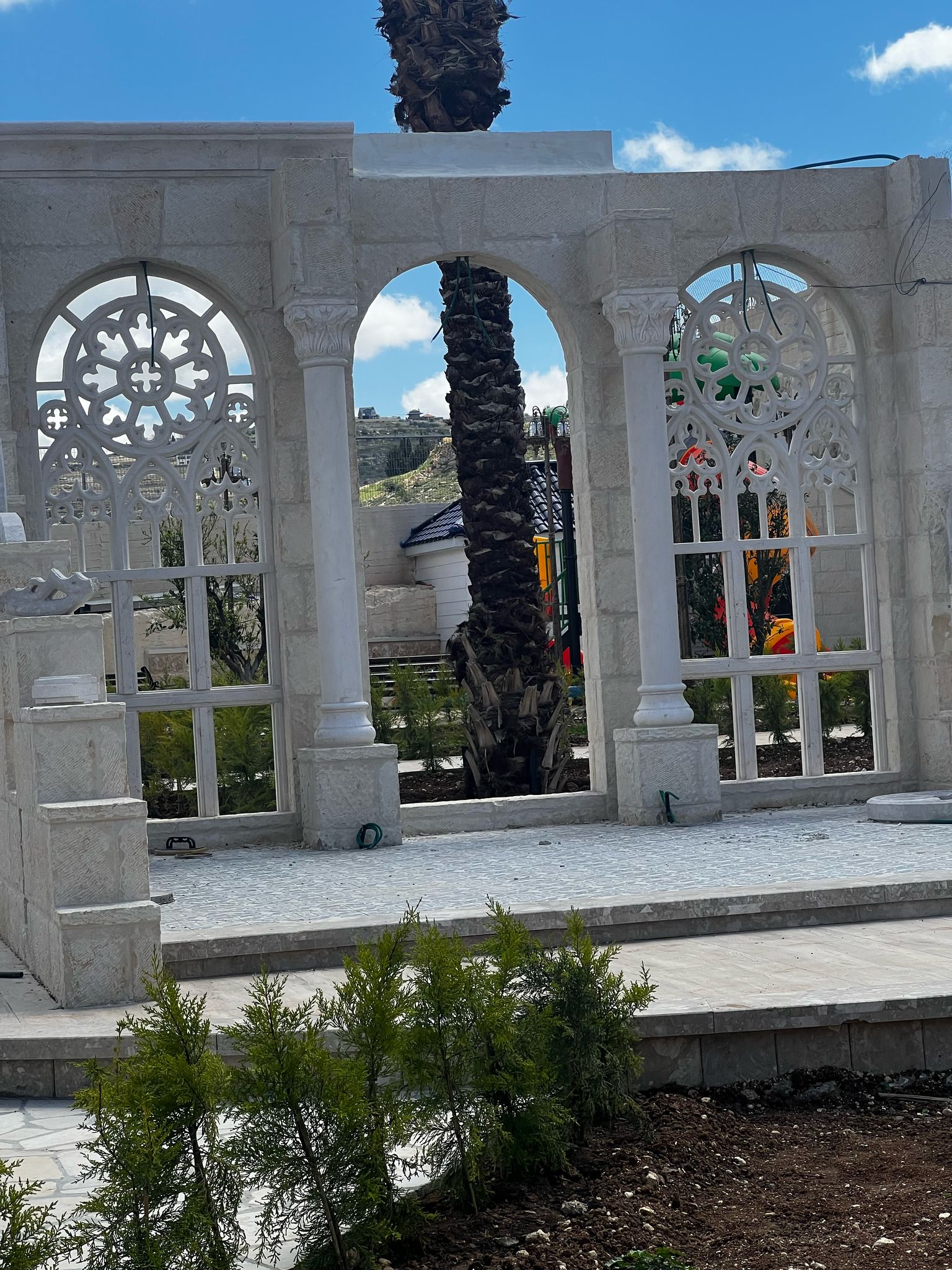 CNC Exterior Column Work