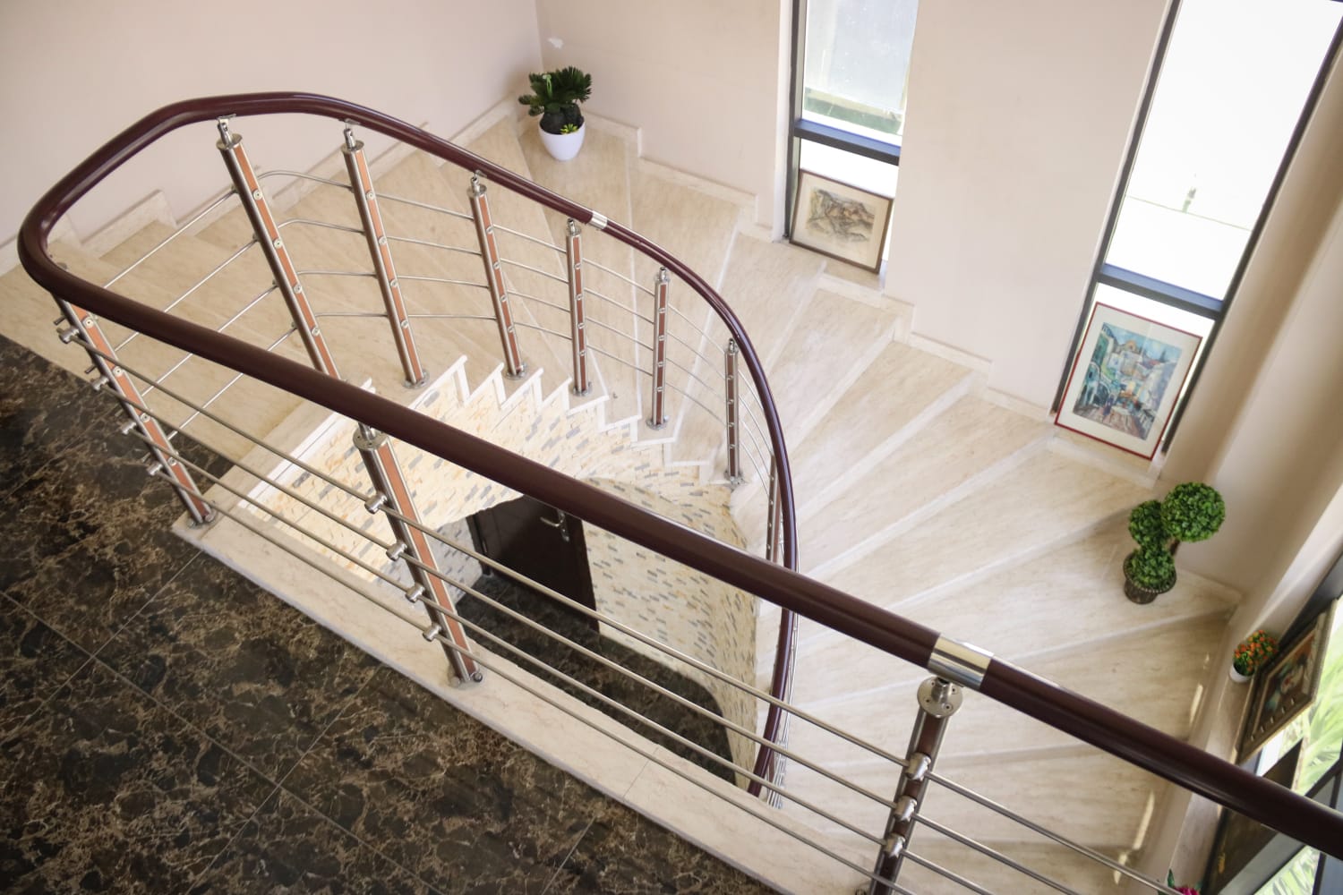Marble Staircase